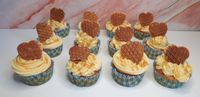 Stroopwafel cupcakes